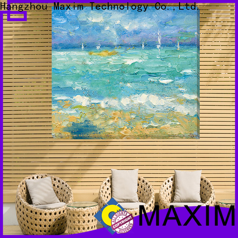 Maxim Wall Art painting art on canvas supplier for living room