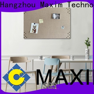 Maxim Wall Art cork pin board customized for bedroom