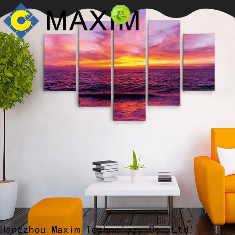 Maxim Wall Art popular gallery wrapped canvas supplier for bedroom