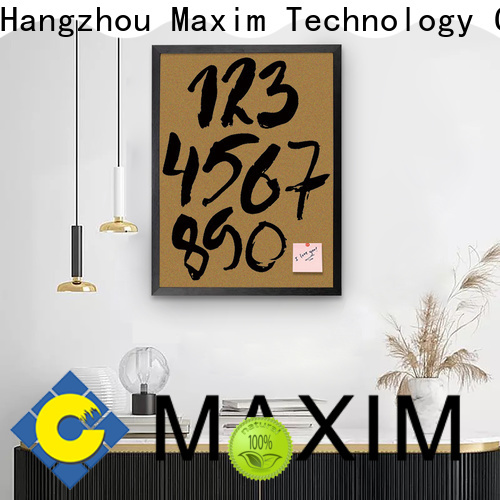 Maxim Wall Art Custom bulletin board supplier