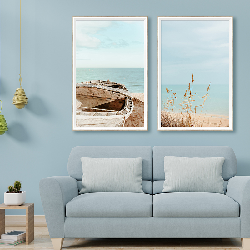 Maxim Wholesale Price New Design Seascape Painting Sea And Beach Canvas Handmade Oil Painting